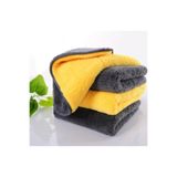 EVİMA (2 ADET) Mikrofiber Peluş Kalın Çift Taraflı Araç Kurulama Havlusu 40×40 Ölçü