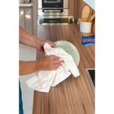 EVİMA 40×40 (3 Adet) Mikrofiber Kareli Kumaş Neon Temizlik Bezi Mutfak Banyo Genel Temizlik
