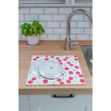 EVİMA Evima Renkli Çift Taraflı 35×45 Ölçü Bulaşık ALTLIĞI