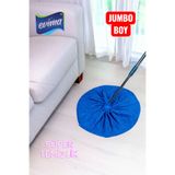 EVİMA Jumbo Boy Mikrofiber Kumaş Güçlü Temizlik için Mop Yedek Uç