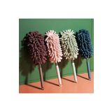 EVİMA Mikrofiber Toz Alma Mopu Tüy Toplayan Makarna Mop Çok Amaçlı Temizlik