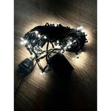 Evimdeyokyok 10 M 100 LED Damla Uçlu Gün Işığı Siyah Kablo Mz-17-3 - Yeşil - Çok Renkli