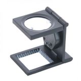 evimdeyokyok 25X25 Mm Full Çelik Kaplı Katlamalı Büyüteç Th-9005B
