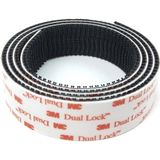Evimdeyokyok 3m SJ3550 25MM x 5mt Sıyah Dual Lock Cırt Bant Tdrtr - TDR9E7BKTBCUL