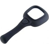 Evimdeyokyok 6 Ledli ve Mor Işıklı Büyüteç 60 mm