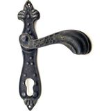 Evimdeyokyok Antika Tarz Dekoratif Pirinç Mevlana Banyo Kapı Kolu - 228X48 Mm, Oksit - nc_SKY70739156