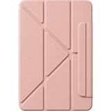Evimdeyokyok Apple Ipad 2025 10.9 10.nesil (A16) Edz Manyetik Standlı Tablet Kılıfı - Rose Gold - Standart