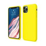 evimdeyokyok Apple İphone 11 Pro Kılıf First Silikon - Sarı Tdrtr