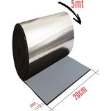 Evimdeyokyok Araç Oto Ses Isı Yalıtım Bandı 3mm x 20CMX5METRE Alüminyum Folyolu Kauçuk Bant Izolasyon Malzemesi Tdrtr - TDRQNQQQT43V7