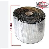evimdeyokyok Araç Oto Ses Isı Yalıtım Bandı Folyolu Kauçuk Sünger 15cmx10metre 6mm Yapışkanlı