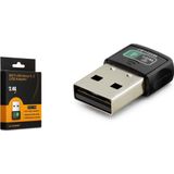 Evimdeyokyok Bluetooth Dongle Pc Usb + Wıreless Adaptör 2.4G Siyah LV-UW06BT