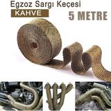 Evimdeyokyok Egzoz Yanmaz Sargı Keçesi Egzoz Sargı Bandı Yanmaz Sargı Keçesi 5 Metre Kahverengi - bnt_BM258474-2