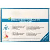 Evimdeyokyok Enfeksiyöz Atık Temizlik Kiti (2 Kullanım) (Body Fluid Spill Kit)