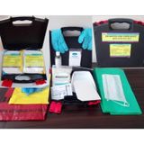 evimdeyokyok Enfeksiyöz Atık Temizlik Kiti (tek kullanım) (Body fluid spill ki