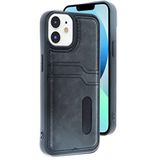 evimdeyokyok Evimdeyokyok Apple İphone 11 Kılıf Sara Kartvizitli Deri Kılıf - Siyah