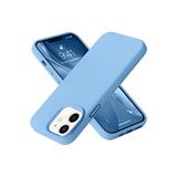 evimdeyokyok Evimdeyokyok Apple İphone 12 Kılıf Nano İçi Kadife Silikon - Mavi