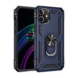 evimdeyokyok Evimdeyokyok Apple İphone 12 Mini Kılıf Sofya Yüzüklü Silikon Kapak - Lacivert