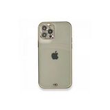 evimdeyokyok Evimdeyokyok Apple İphone 12 Pro Kılıf Liva Taşlı Silikon - Beyaz