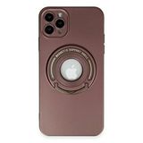 evimdeyokyok Evimdeyokyok Apple İphone 12 Pro Kılıf Lukka Magneticsafe Kapak - Kahverengi