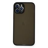 evimdeyokyok Evimdeyokyok Apple İphone 12 Pro Kılıf Montreal Silikon Kapak - Siyah