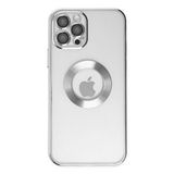 evimdeyokyok Evimdeyokyok Apple İphone 12 Pro Kılıf Slot Silikon - Gümüş