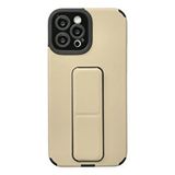 evimdeyokyok Evimdeyokyok Apple İphone 12 Pro Max Kılıf Mega Standlı Silikon - Gold