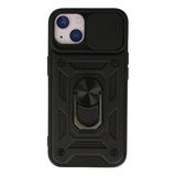 evimdeyokyok Evimdeyokyok Apple İphone 13 Kılıf Pars Lens Yüzüklü Silikon - Siyah