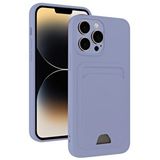 evimdeyokyok Evimdeyokyok Apple İphone 13 Pro Kılıf Kelvin Kartvizitli Silikon - Lila
