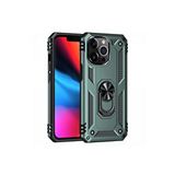 evimdeyokyok Evimdeyokyok Apple İphone 13 Pro Kılıf Sofya Yüzüklü Silikon Kapak - Yeşil