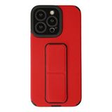 evimdeyokyok Evimdeyokyok Apple İphone 13 Pro Max Kılıf Mega Standlı Silikon - Kırmızı