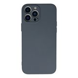 evimdeyokyok Evimdeyokyok Apple İphone 13 Pro Max Kılıf Nano İçi Kadife Silikon - Gri
