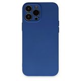 evimdeyokyok Evimdeyokyok Apple İphone 13 Pro Max Kılıf Nano İçi Kadife Silikon - Lacivert