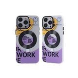 evimdeyokyok Evimdeyokyok Apple İphone 14 Pro Max Kılıf Apollo Magneticsafe Desenli Kapak - Apollo Şeffaf - 6