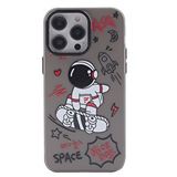 evimdeyokyok Evimdeyokyok Apple İphone 14 Pro Max Kılıf Prada Desenli Kapak - Prada Siyah - 1