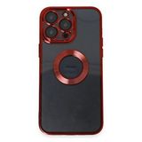 evimdeyokyok Evimdeyokyok Apple İphone 14 Pro Max Kılıf Slot Silikon - Kırmızı
