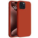 evimdeyokyok Evimdeyokyok Apple İphone 15 Plus Kılıf First Silikon - Kırmızı