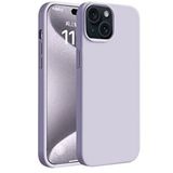 evimdeyokyok Evimdeyokyok Apple İphone 15 Plus Kılıf First Silikon - Lila