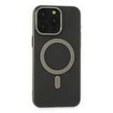 evimdeyokyok Evimdeyokyok Apple İphone 15 Pro Kılıf Lodos Magneticsafe Mat Kapak - Titan Gri