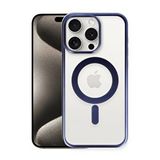 evimdeyokyok Evimdeyokyok Apple İphone 15 Pro Max Kılıf Erozi Magsafe Kapak - Lacivert