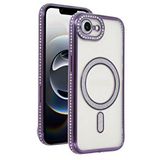 evimdeyokyok Evimdeyokyok Apple İphone 16e Joke Simli Magneticsafe Kılıf - Derin Mor
