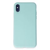 evimdeyokyok Evimdeyokyok Apple İphone X Kılıf First Silikon - Turkuaz