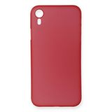 evimdeyokyok Evimdeyokyok Apple İphone Xr Kılıf Pp Ultra İnce Kapak - Kırmızı