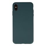 evimdeyokyok Evimdeyokyok Apple İphone Xs Max Kılıf Nano İçi Kadife Silikon - Koyu Yeşil