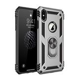 evimdeyokyok Evimdeyokyok Apple İphone Xs Max Kılıf Sofya Yüzüklü Silikon Kapak - Gümüş