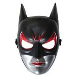 evimdeyokyok Evimdeyokyok Batgirl Maskesi - Batman Maskesi 28x17 Cm Çok Renkli