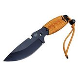 evimdeyokyok Evimdeyokyok Gear Assault 0238trn Kamp Bıçağı 22,5 Cm - Turuncu, Metal İpli Sap