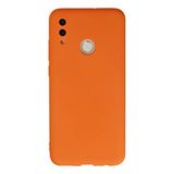 evimdeyokyok Evimdeyokyok Huawei P Smart 2019 Kılıf Nano İçi Kadife Silikon - Turuncu
