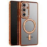 evimdeyokyok Evimdeyokyok Joko Samsung Galaxy S26 Joke Simli Magneticsafe Kılıf - Turuncu