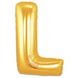 evimdeyokyok Evimdeyokyok L Harf Folyo Balon Altın Renk 40 Inç Çok Renkli