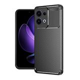 evimdeyokyok Evimdeyokyok Oppo Reno 13 Pro Kılıf Auto Focus Karbon Kapak - Siyah